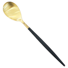 Cutipol Mio 晚餐匙, 1個, 黑金色
