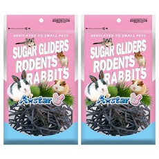 A star 鼠專用無鹽無調味 墨魚鱈魚細絲, 40g, 2包