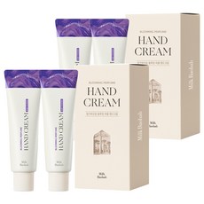 밀크바오밥 블루밍 퍼퓸 핸드크림 베이비파우더향 기획세트, 50g, 4개