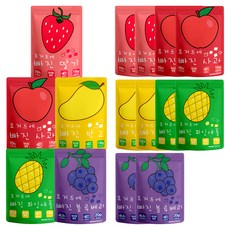 요거트에 빠진 과일칩 5종 세트, 3세트, 과일 + 요거트 혼합맛