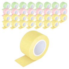 Scalla 記事膠帶 24 mm 黃色 4 片 + 綠色 2 片 + 粉紅色 2 片補充裝, 4套, 混合色