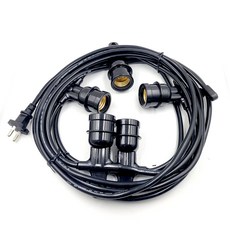 鏈條型照明燈具 5燈 10m, 1個