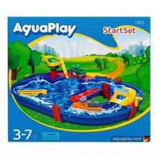 AquaPlay 基本入門款漂漂河水上樂園玩具 #1501, 漂漂河水上樂園, 1700g, 1組