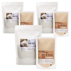 韓式松糕材料組, 白米粉+黃豆粉, 3組