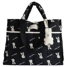 와이엠마마 보부상 기저귀가방 더블빅윰백, 베이지래빗