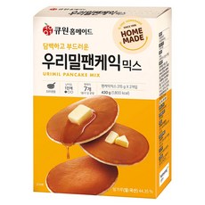 큐원 우리밀 팬케익믹스, 430g, 1개