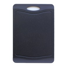 PRITCHEN Needco 雙面防滑大理石紋方形砧板, 1個, 黑色