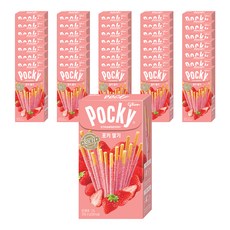Pocky 百奇 餅乾棒 草莓口味, 40盒, 41g