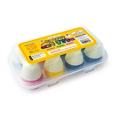 EGGTOK 幼兒彩虹顏料遊戲, 8色