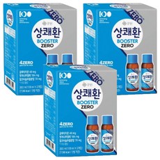 상쾌환 부스터 제로 숙취해소음료, 100ml, 6개