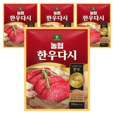 Nonghyupsikpum 韓牛湯調味粉, 4個, 300g