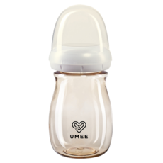UMEE PPSU奶瓶 無奶嘴 0-24個月, 金色, 260ml, 2個