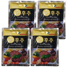 Hanul Foods 純胡椒, 200g, 4個