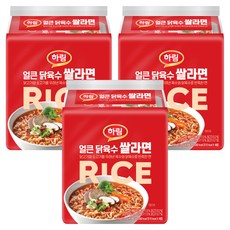 Harim 辣雞湯米拉麵 129g, 12包