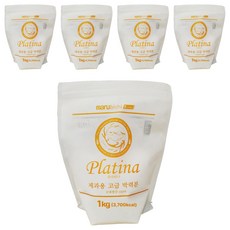 플라티나 박력분, 1kg, 5개
