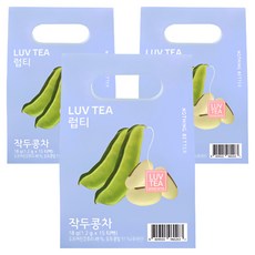 럽티 작두콩차 티백, 1.2g, 15개입, 3개