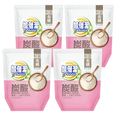加倍潔 洗衣液體小蘇打皂 補充包, 1.6kg, 4包
