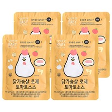 설성목장 닭가슴살 로제 토마토 소스, 100g, 4개