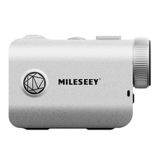 마일시 골프 캐디 미니 레이저 거리측정기 + 파우치 세트, PF1, 화이트