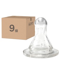 PUKU 藍色企鵝 經典標準十字奶瓶用奶嘴 矽膠材質 耐溫120度C 標準口徑 M號 台灣製, 3個月以上, 9個