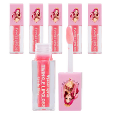 Little Bling Secret Jouju Star Goddess Twinkle 兒童唇彩 3ml, 閃爍粉紅色, 6個