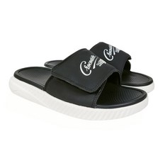 Crocodile 鱷魚 雙氣墊魔鬼氈休閒拖鞋, 280mm, 黑色