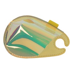 TECH SKIN 全息圖參見 - 直通鐵皮, 淡黃色, 1個