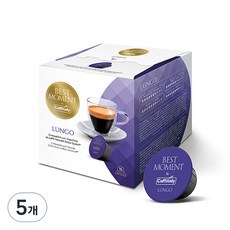 Capitali Best Moment Lungo Dolce Gusto 兼容膠囊咖啡, 8g, 16入, 5個