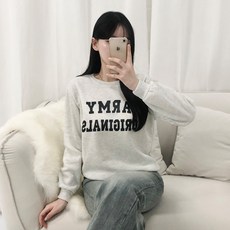 PEONIST 圓領套頭印花大學T R