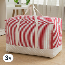 스프라이트 패브릭 빅수납함, 레드, 3개