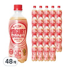 오케이에프 요구르트 스파클링, 500ml × 48개, 500ml, 48개