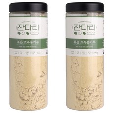 잔다리 볶은 초록콩가루, 2개, 500g