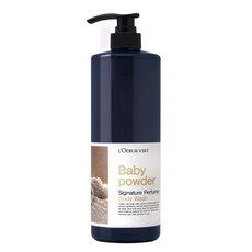 L'ODEUR VERT 香氛沐浴露 寶寶爽身粉香, 1kg, 1瓶