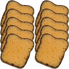 영앤유 식빵 스펀지 수세미 색상 랜덤발송, 5개, 2개입