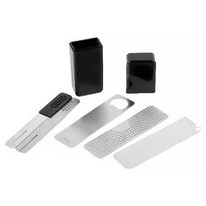 BarCraft Rabbit開酒器 + 迷你調酒器具, 430不鏽鋼+塑料, 開酒器 + 過濾器 + 檸檬刨絲器 + 酒吧刀 + 攪拌棒, 1組