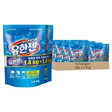 Yuhangen 活氧漂白粉 補充包, 1.4kg, 8包