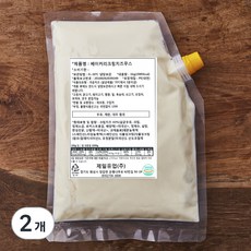 베이커리 크림치즈 무스, 1kg, 1개입, 2개