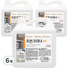 코코즈 오븐크리너 골드, 4L, 6개