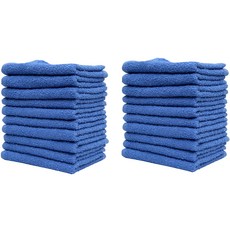 CLEAN i 基本棉質抹布 藍色, 20個