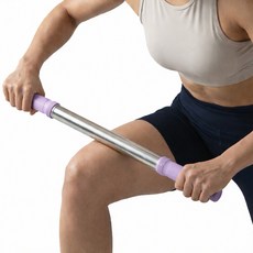 동핏랩 밸런스 마사지 스틱 숏버전, 퍼플, 1개