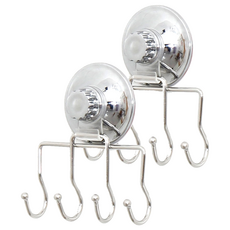 Living CNP 多功能鎖多用途衣架 4P 掛鉤, 單色, 2個