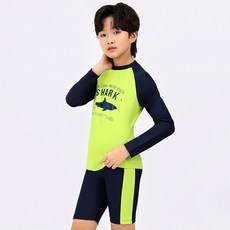 aquatica 兒童款 ONLY ONE 防曬衣上衣 + 泳褲套裝 AQA314