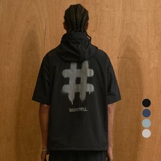 빈트릴 남녀공용 스프레이 로고 우븐 아노락 점퍼 BA252WT001