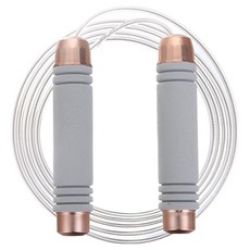 By Modern防纏繞鋼絲防滑跳繩, 1個, 混色金