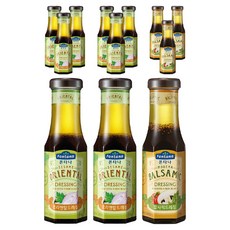 폰타나 오리엔탈 드레싱 270g x 2p + 발사믹 드레싱 270g 세트, 4세트