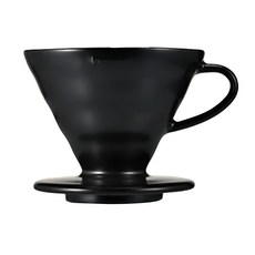 HARIO 好璃奧 濾杯EX V60霧黑 02磁石, 1個