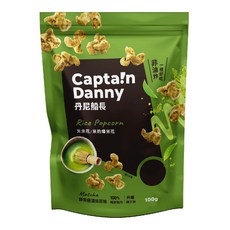Captain Danny 丹尼船長 米米花 靜岡極濃抹茶味, 100g, 1包