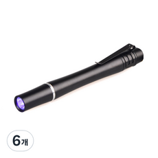 Daily Friends 便攜式凝膠指甲無繩針燈, 黑色, 6個