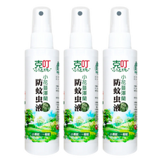 克叮 小花蔓澤蘭 防蚊液 一般款, 80ml, 3瓶