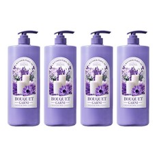 부케가르니 모이스처 바디로션 라벤더 퍼퓸향, 1.5L, 4개